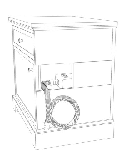 Stylish Bedside Table for CPAP Machine | Shop Now
